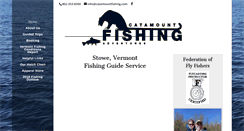 Desktop Screenshot of catamountfishing.com